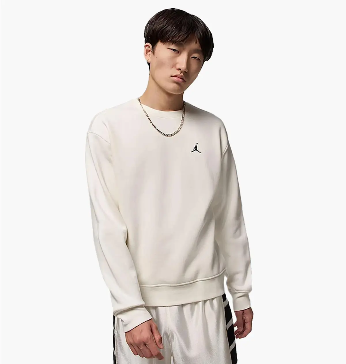 Кофта чоловіча Jordan Air Jordan Brooklyn Fleece Fz Crew Beige