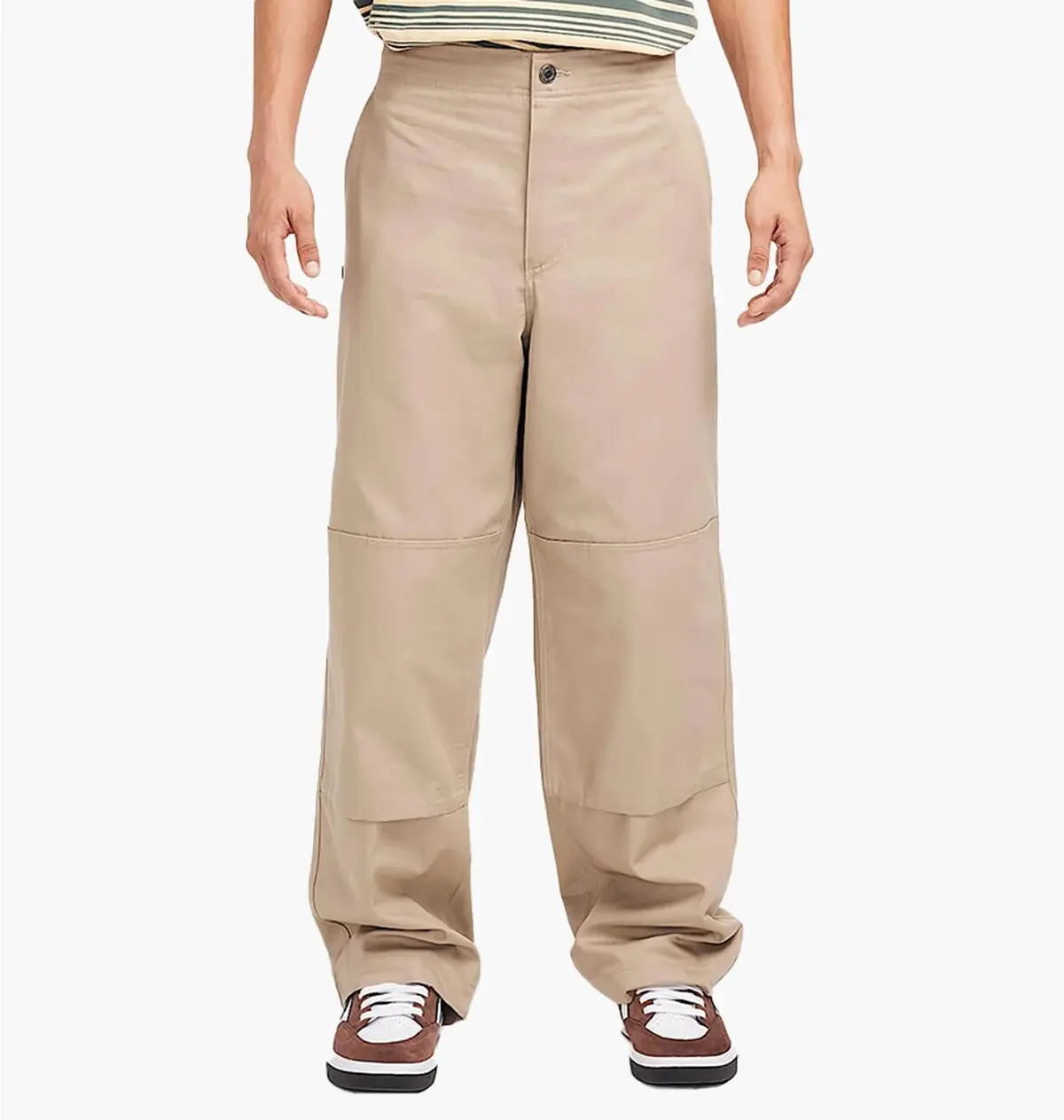 Брюки унисекс Nike B Twill Double Knee Pants Beige
