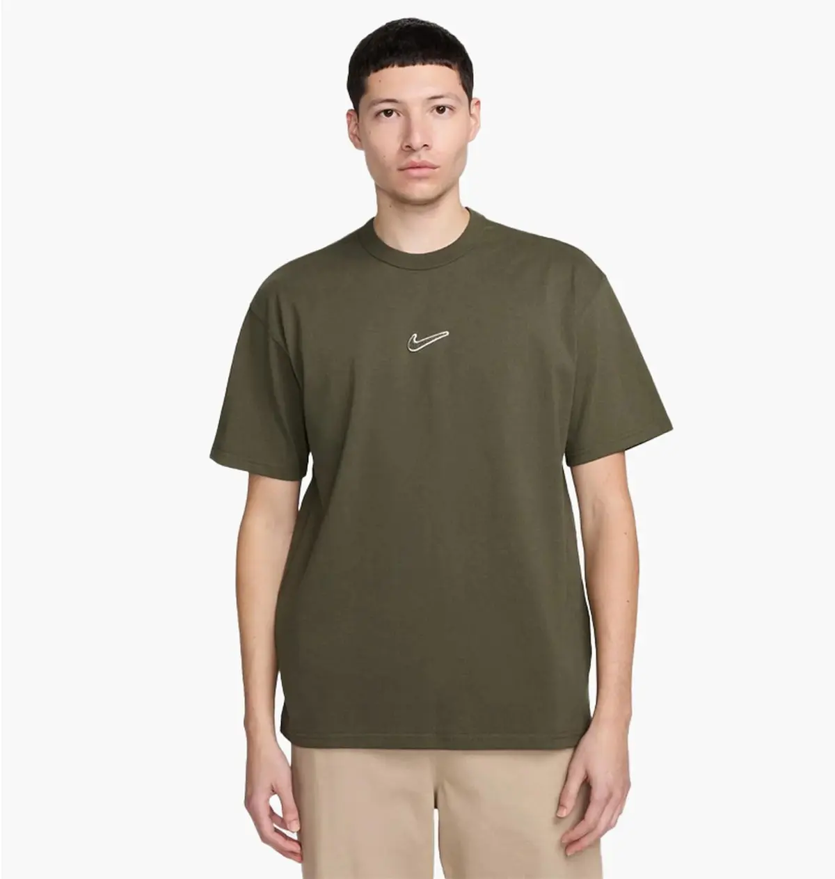 Футболка мужская Nike Nsw Tee Prem Essntl Open Olive