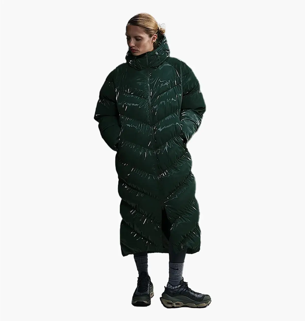 Куртка жіноча Nike W Nsw Tf Os Shn Snfl Wnpfr Pka