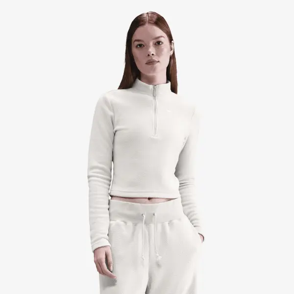 Кофта жіночі Nike Sportswear Phoenix Plush Slim Long-Sleeve Cosy Fleece 1/2-Zip Top