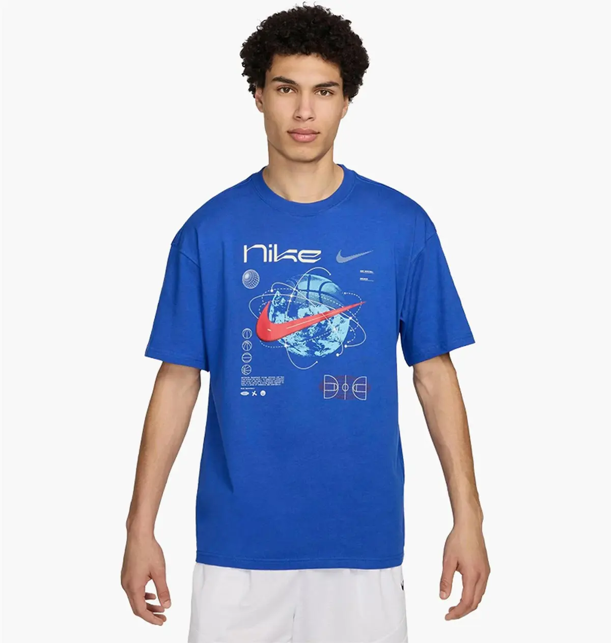 Футболка мужская Nike Max90 Basketball T-Shirt Blue