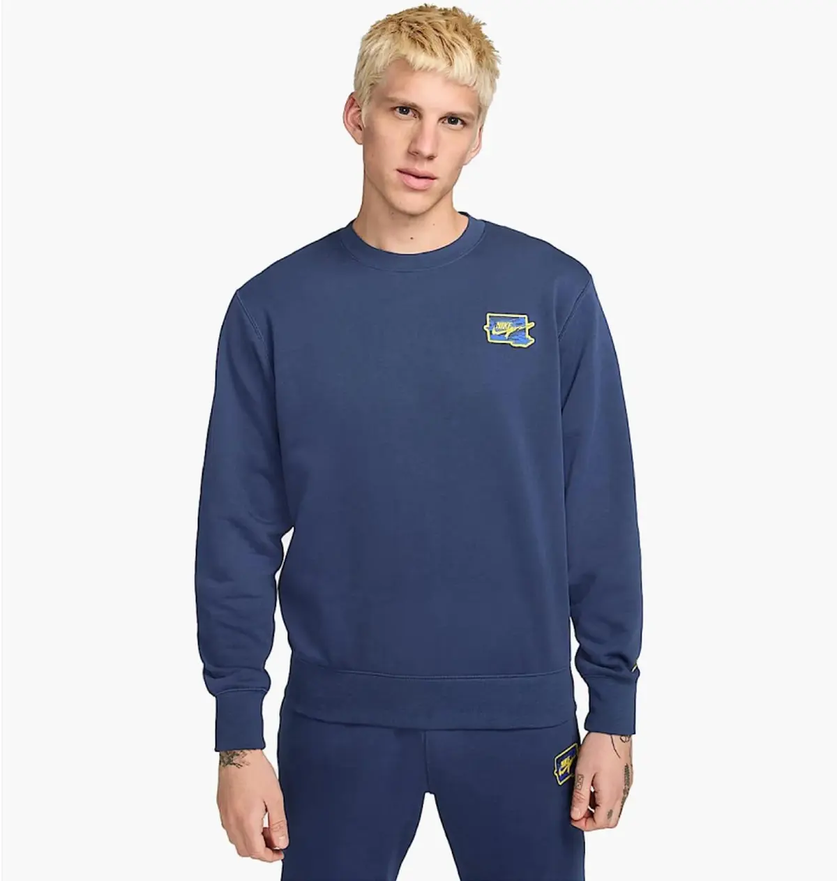 Кофта чоловіча Nike Club Crew Blue