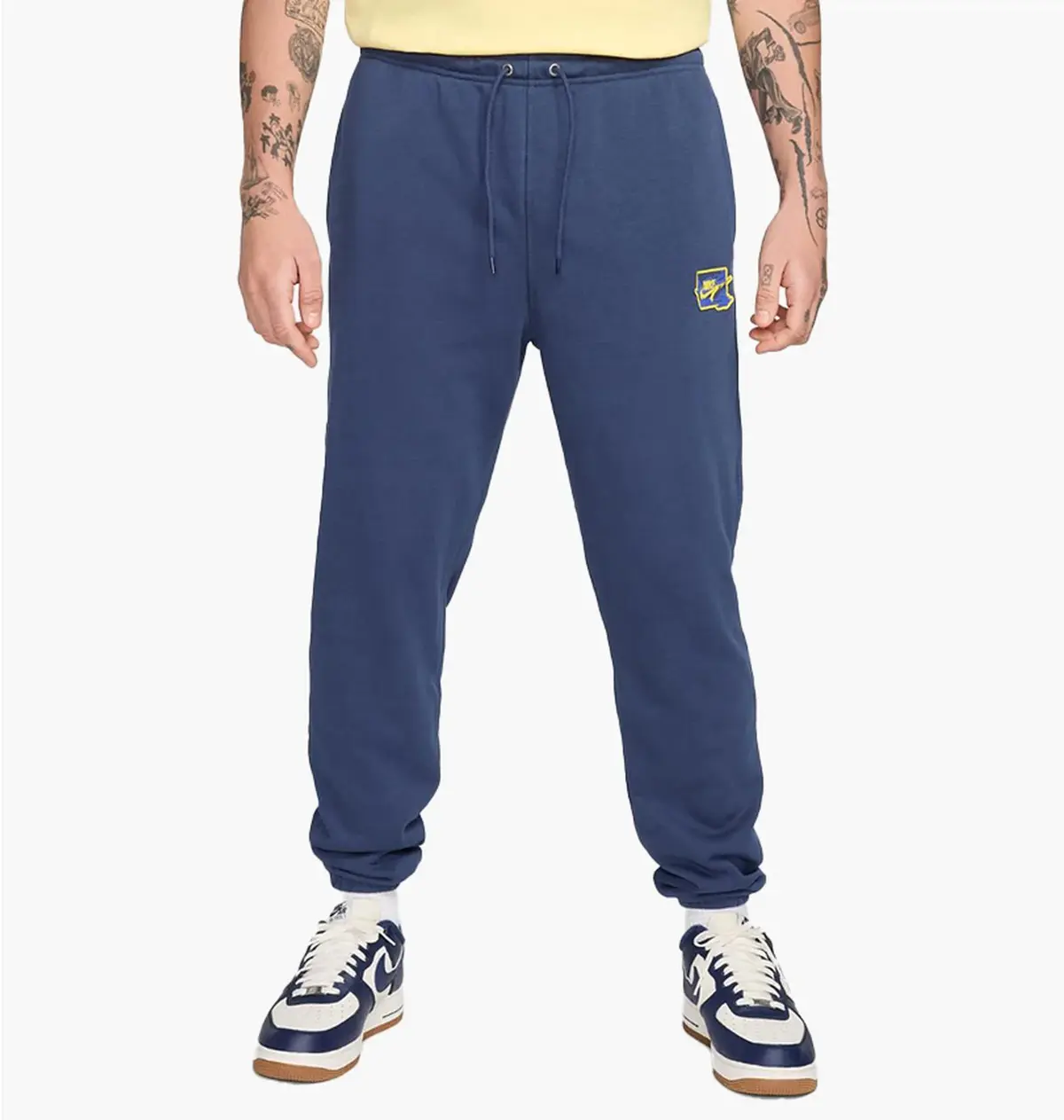 Брюки чоловічі Nike M Club Ft Cuff Pant Bolt Blue