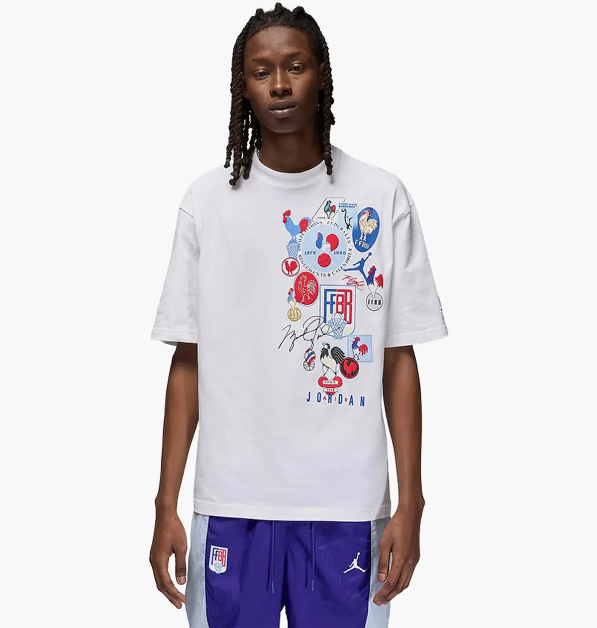Футболка чоловіча Jordan T-Shirt Sport Basketball White