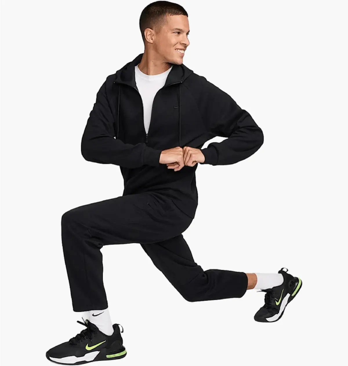 Спортивний костюм чоловічий Nike Dri-Fit Uv Primary Fz Black