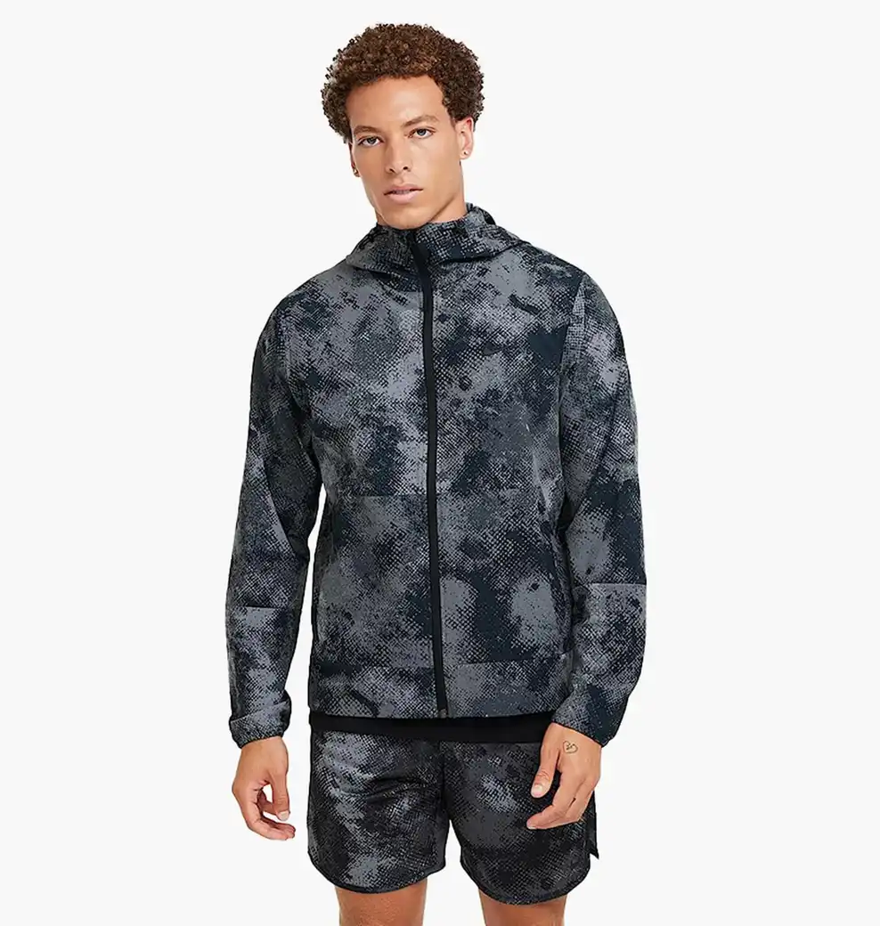 Вітровка чоловіча Nike Unlimited Camo/Grey
