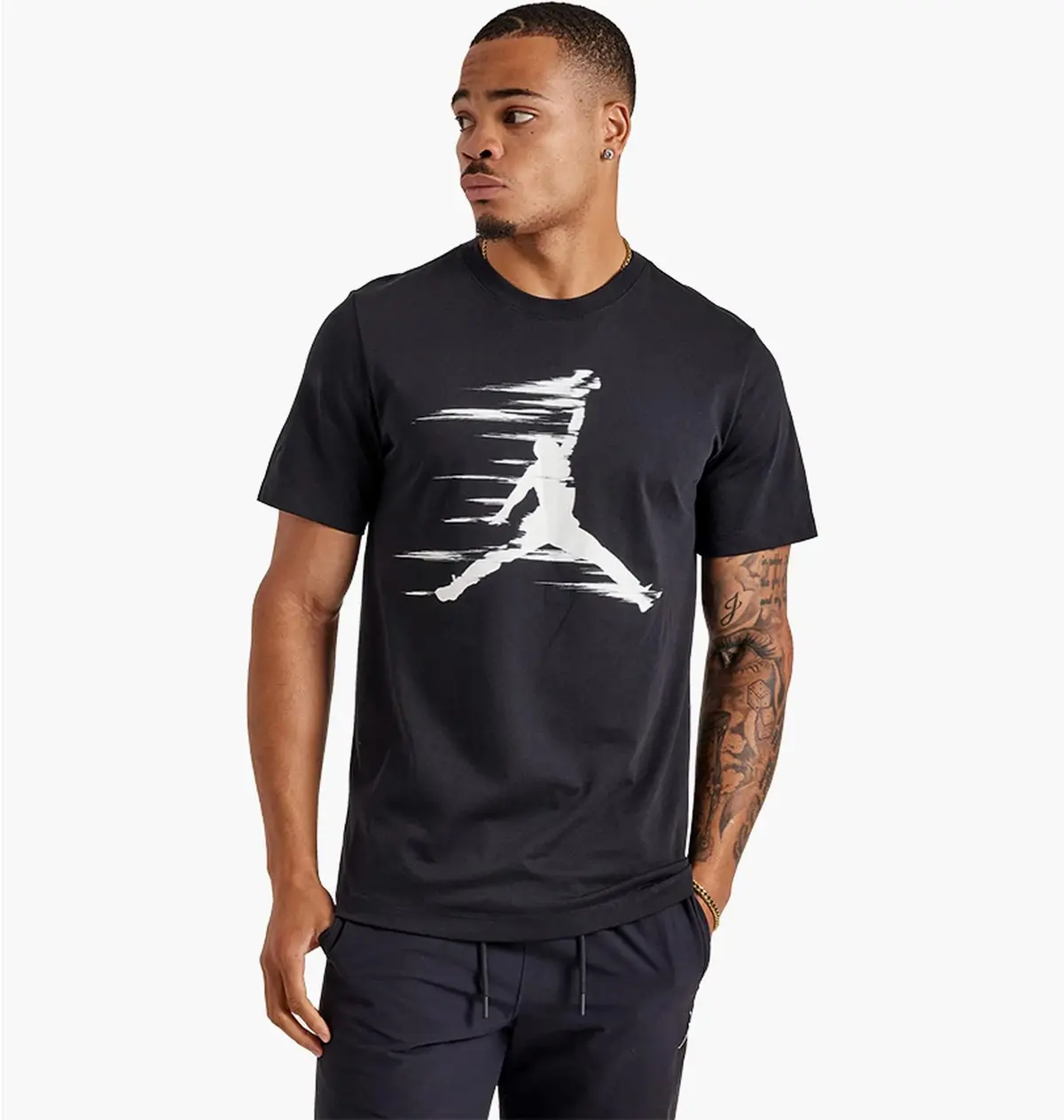 Футболка чоловіча Jordan Mvp Jumptee Black