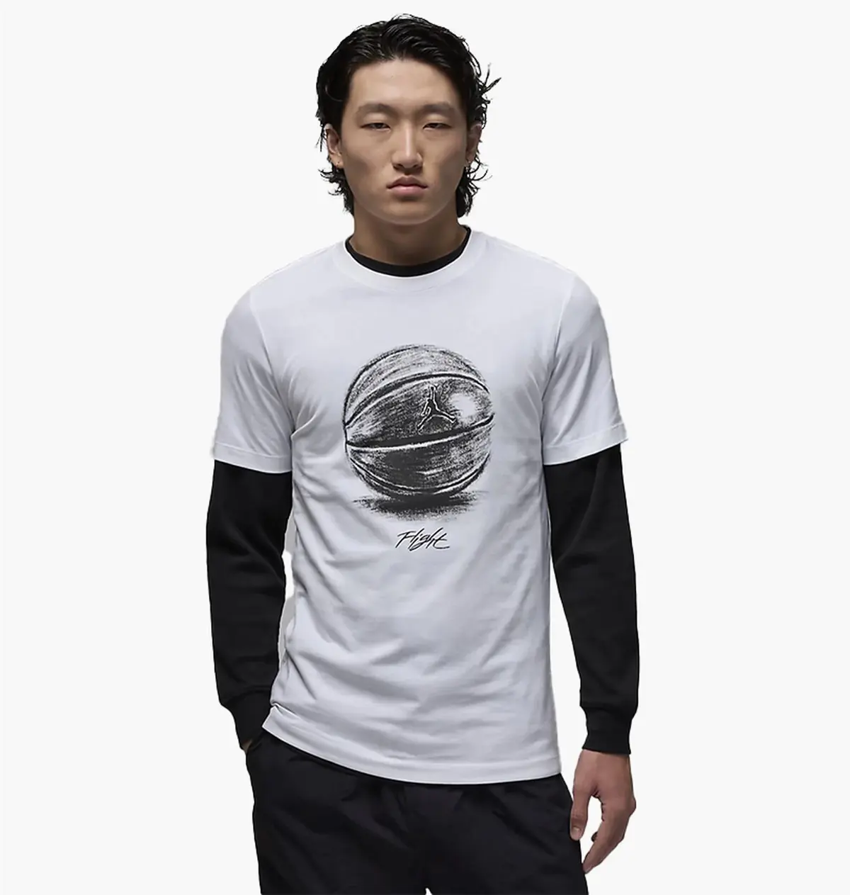 Футболка мужская Jordan T-Shirt White