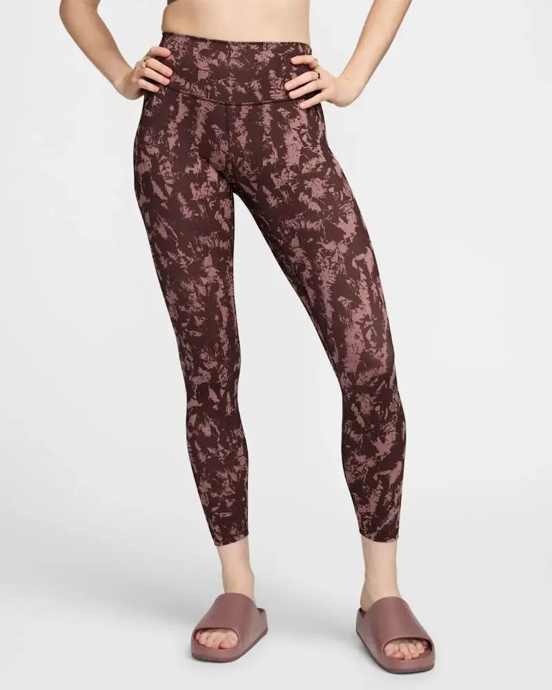 Лосины женские Nike One коричневые FZ3229-208