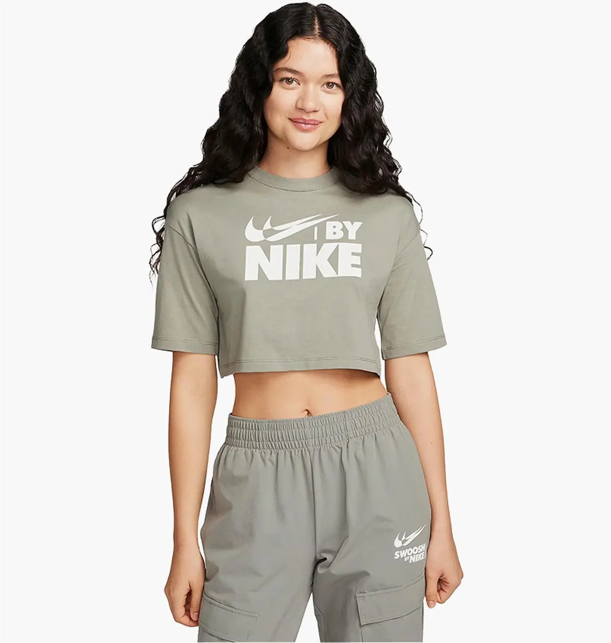 Футболка женская Nike T-Shirt Sportswear Grey