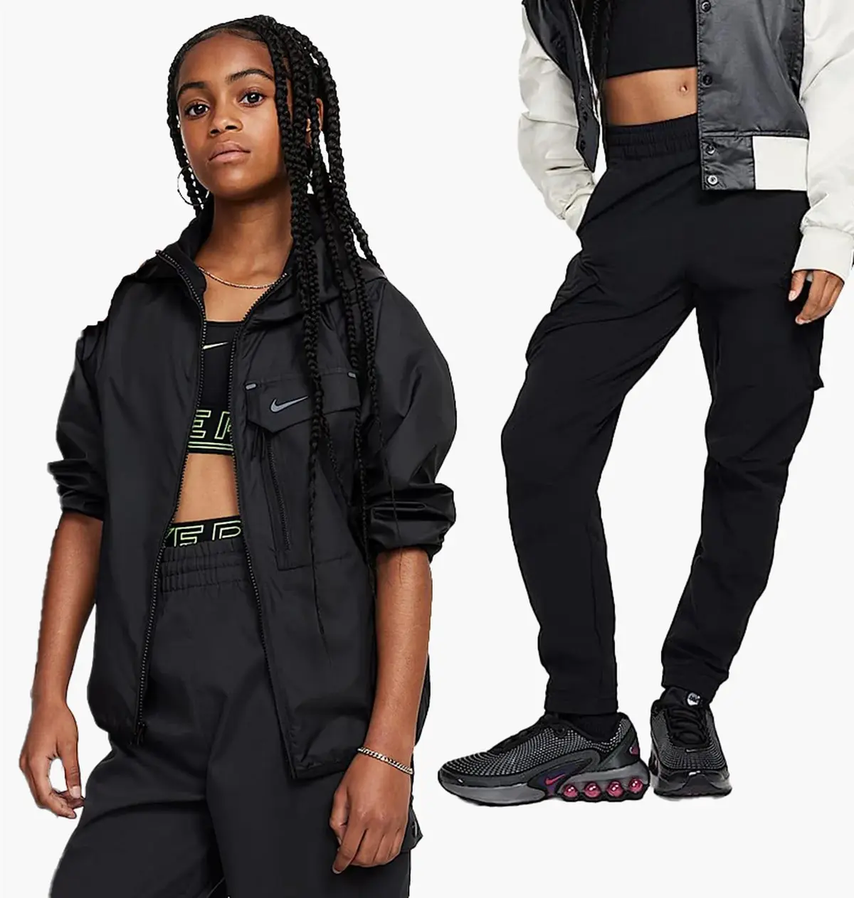 Спортивний костюм підлітковий Nike Nsw City Utility Black