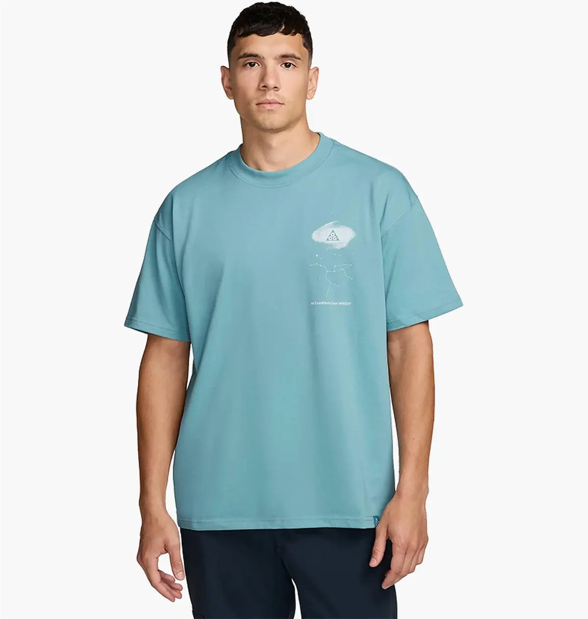 Футболка мужская Nike T-Shirt Dri-Fit Acg Light Blue