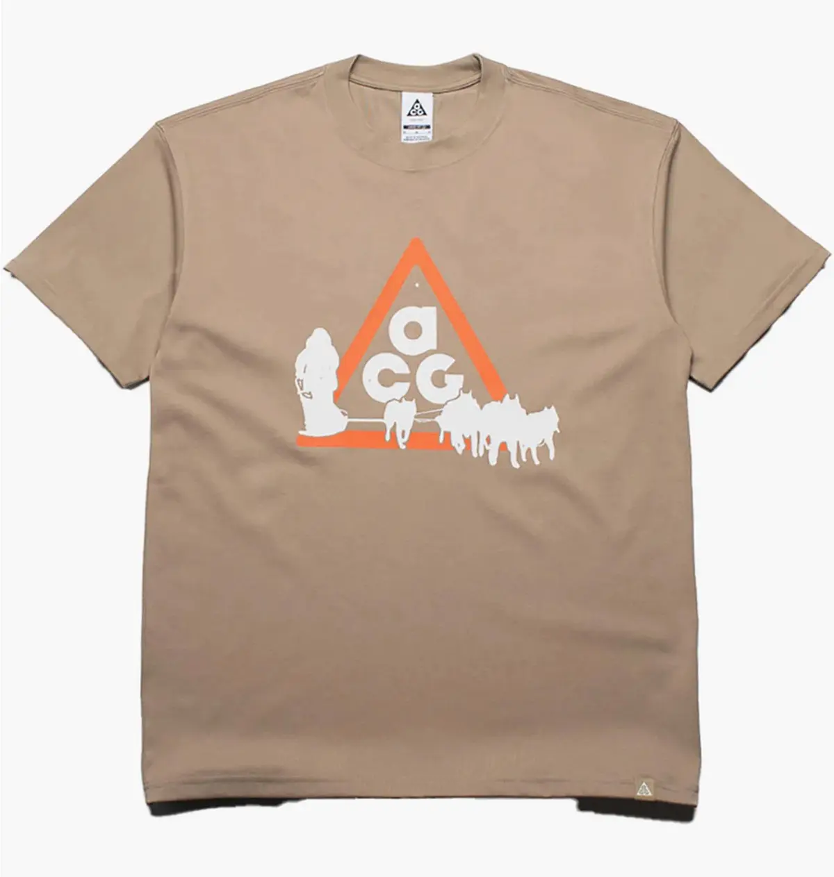 Футболка мужская Nike Acg Dog Sled Tee Brown