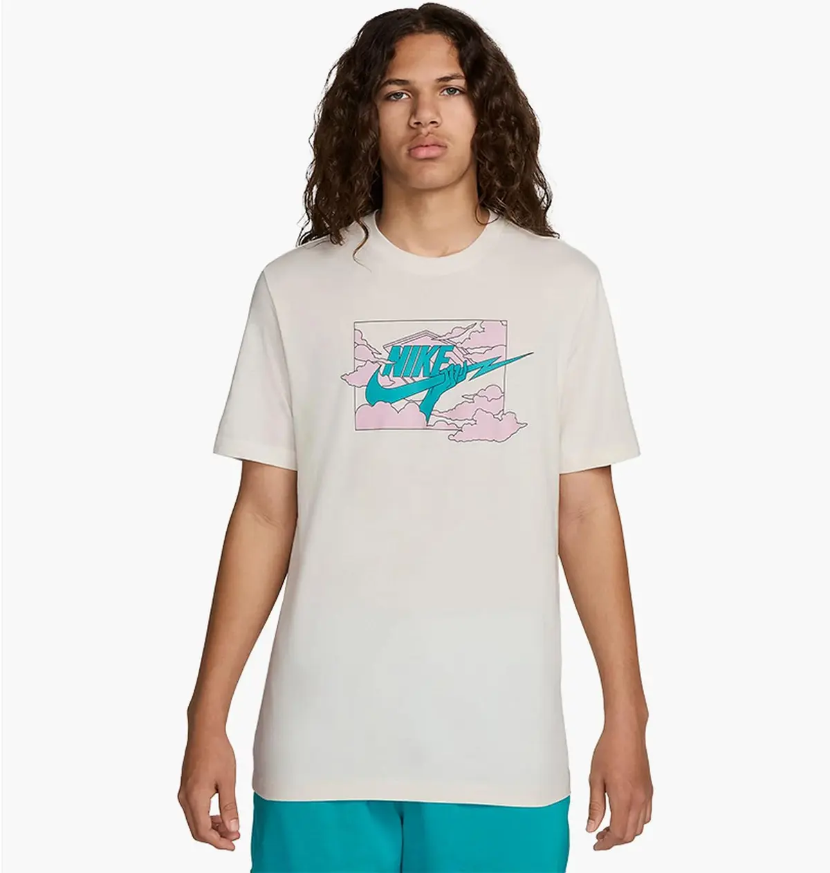 Футболка чоловіча Nike Nike T-Shirt Club Beige