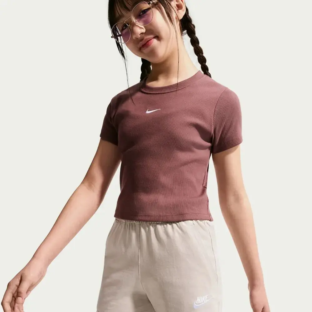 Шорты детские Nike Club 15Cm коричневые FZ5512-236