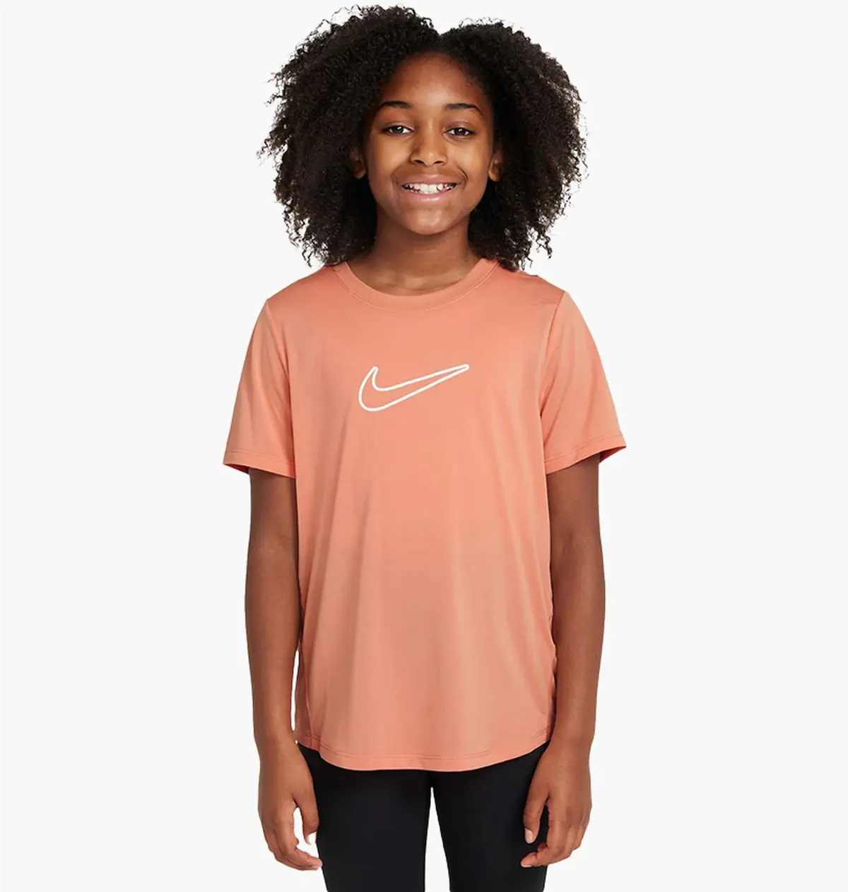 Футболка підліткова Nike One Fitted Dri-Fit Short-Sleeve Top