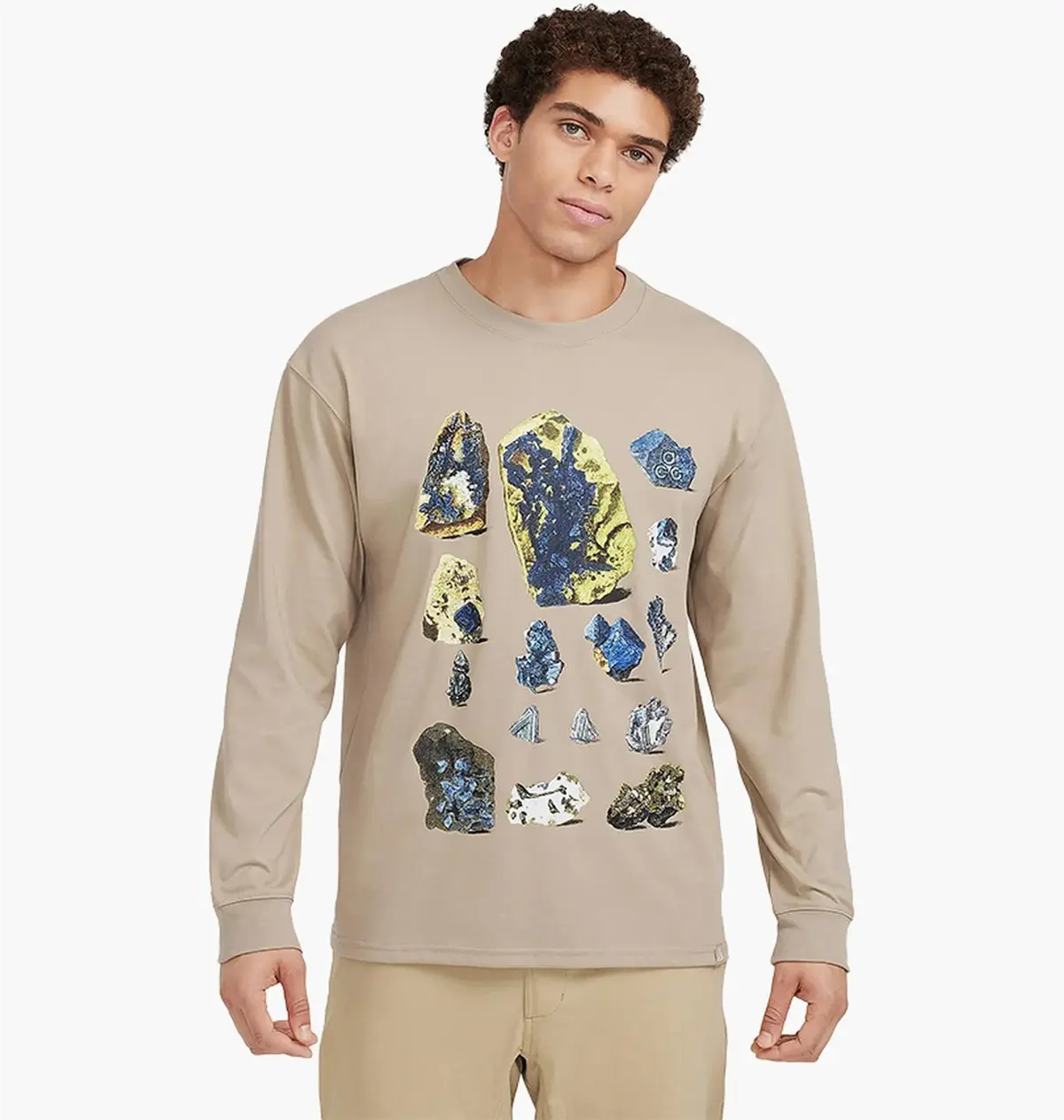 Кофта чоловіча Nike T-Shirt Acg Beige