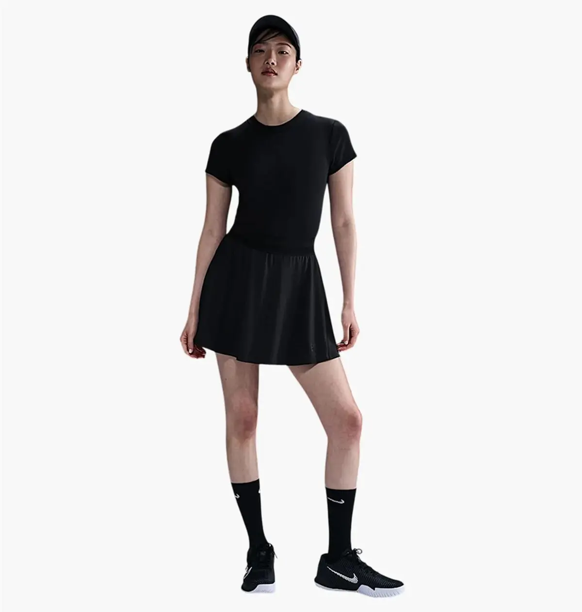 Шорти жіночі Nike Court Ace Advantage Womens Dri-Fit Tennis Skirt Black