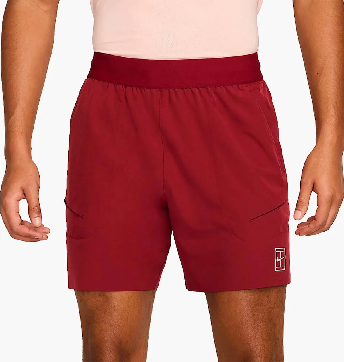 Шорти чоловічі Nike Court Bordo