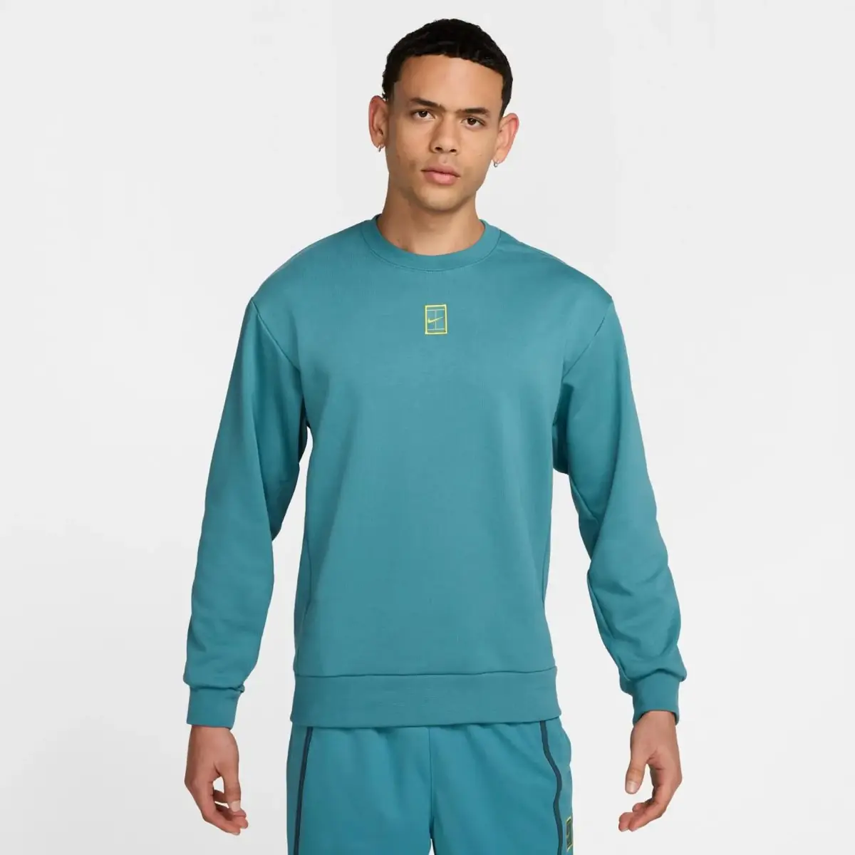 Кофта чоловіча Nike M Nkct Dri-Fit Flc Hrtge Crew Mb