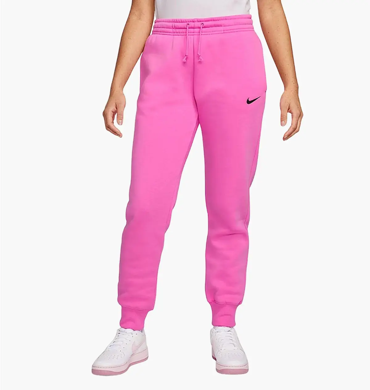 Брюки жіночі Nike Sportswear Phoenix Fleece Pink