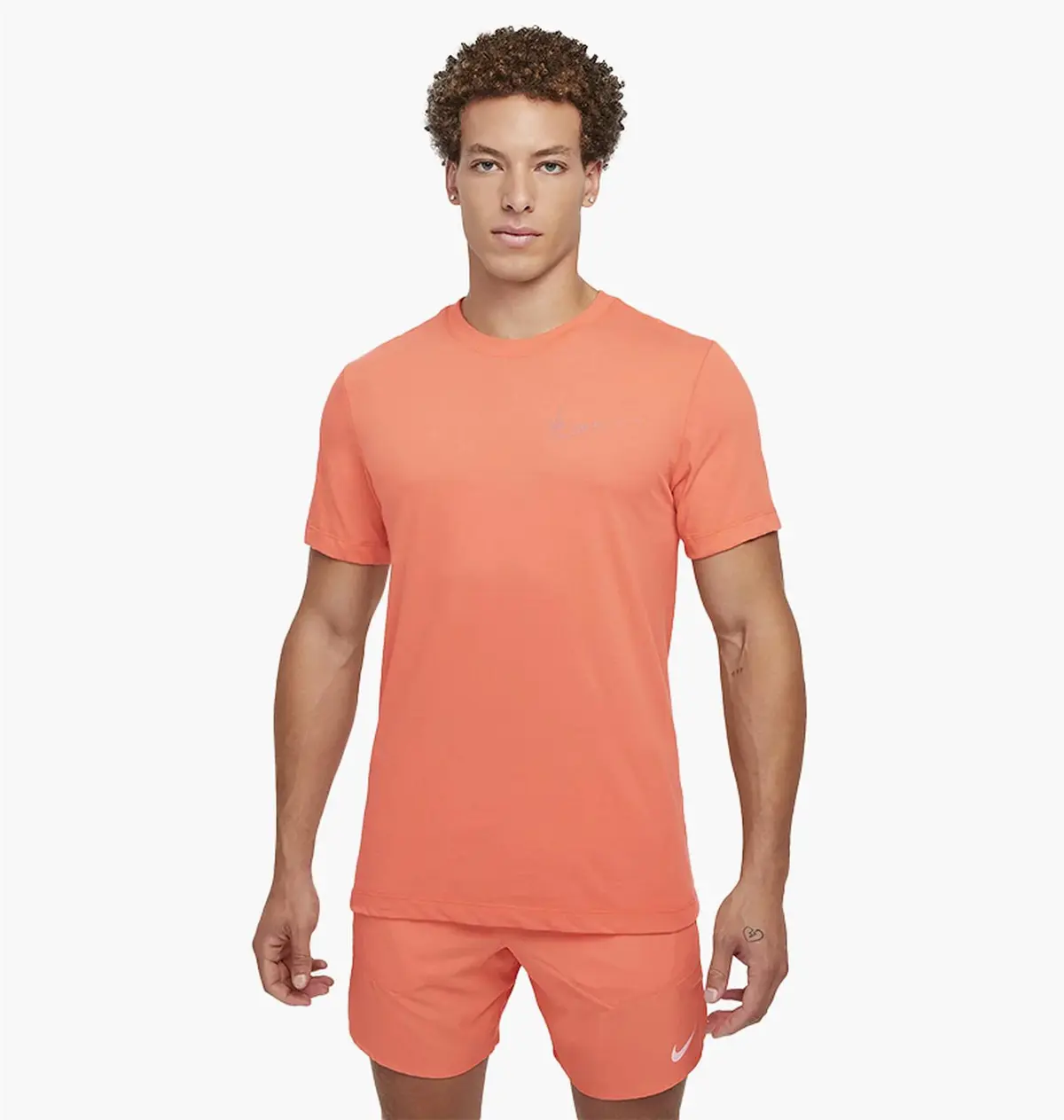 Футболка чоловіча Nike Df Run Division Peach