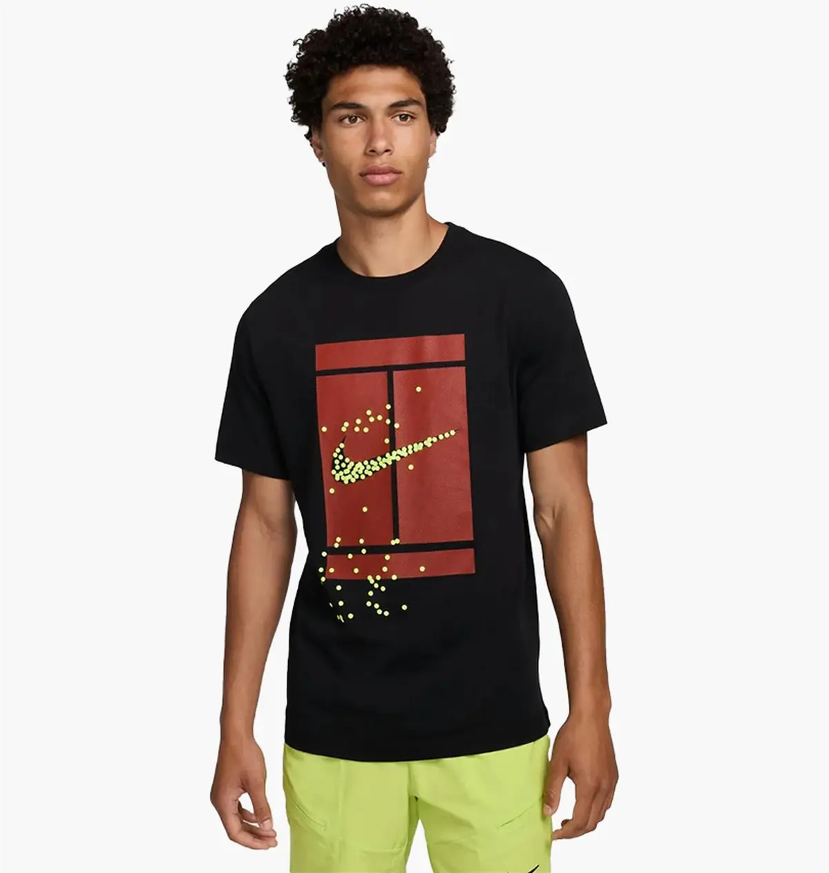 Футболка чоловіча Nike Court Heritage Black