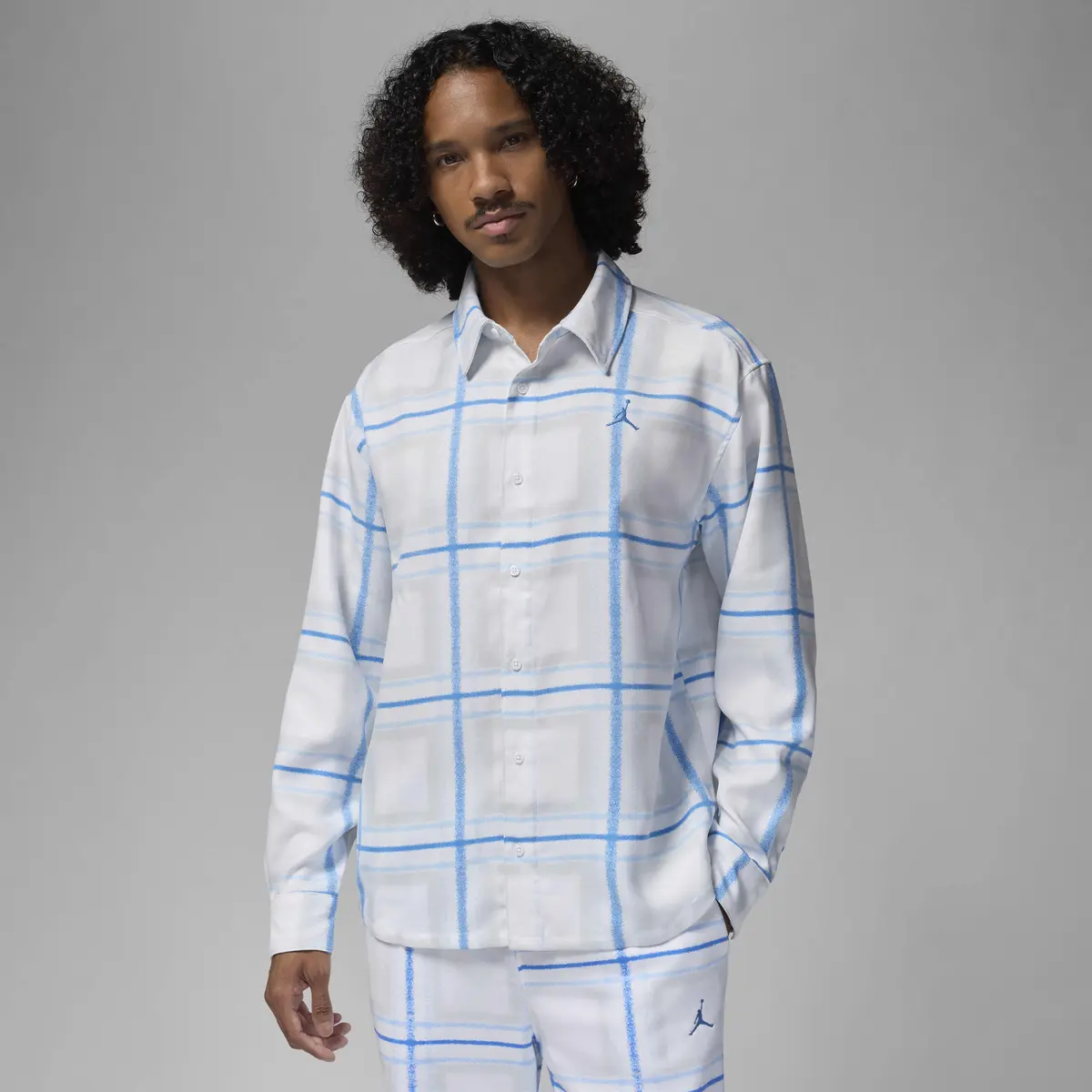Кофта чоловіча Jordan Essentials Checked Flannel Top