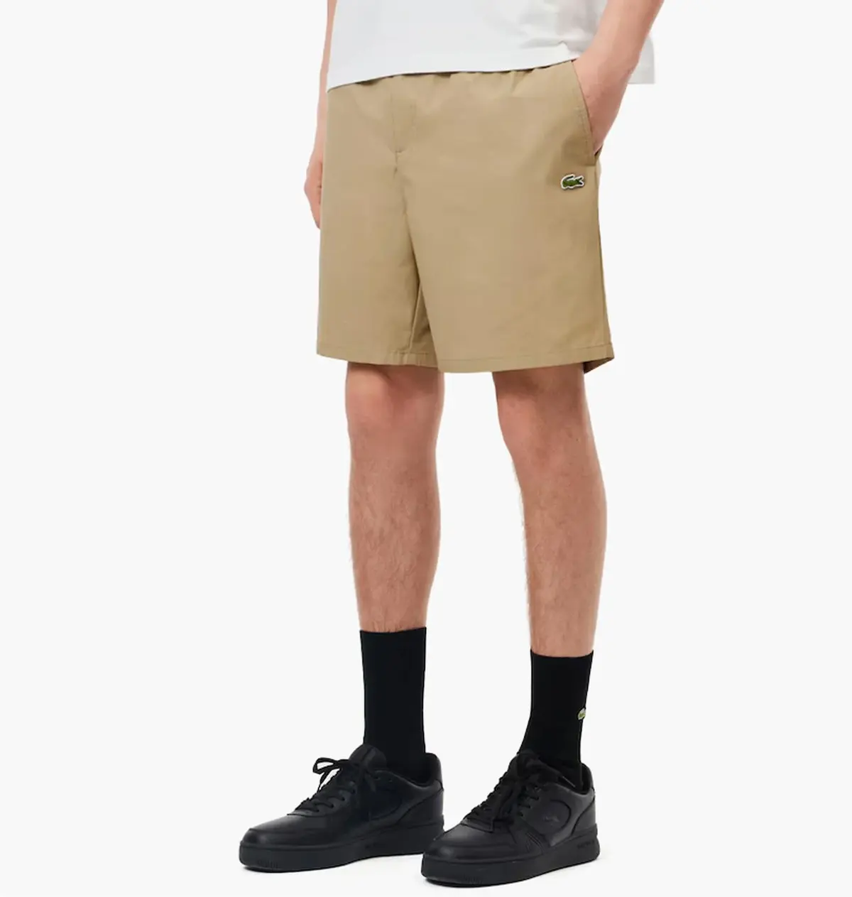 Шорти чоловічі Lacoste Relaxed Fit Cotton Shorts Beige