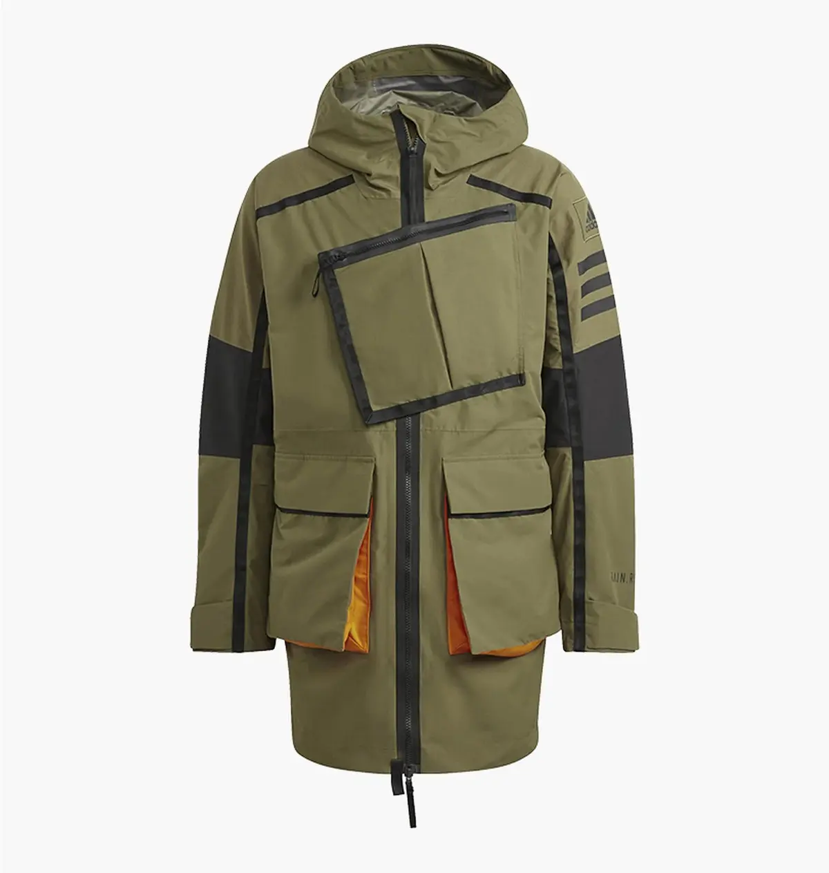 Куртка мужская Adidas Xploric Rain.Rdy Parka Olive