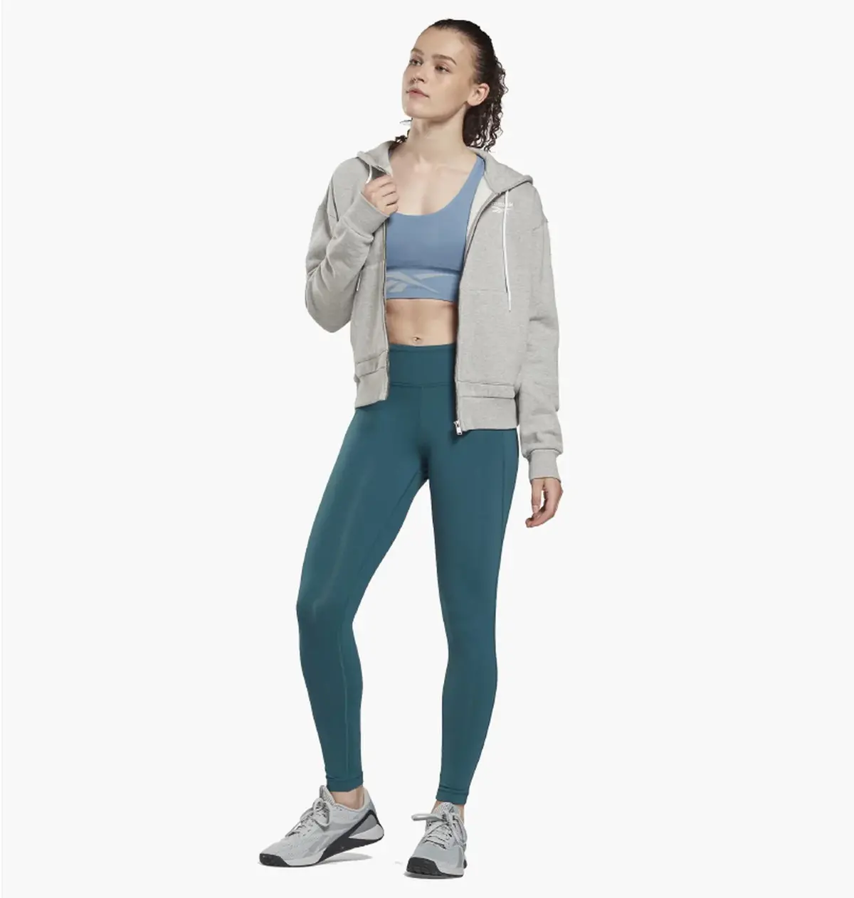 Лосины женские Reebok Lux Leggings Turquoise Gs1647