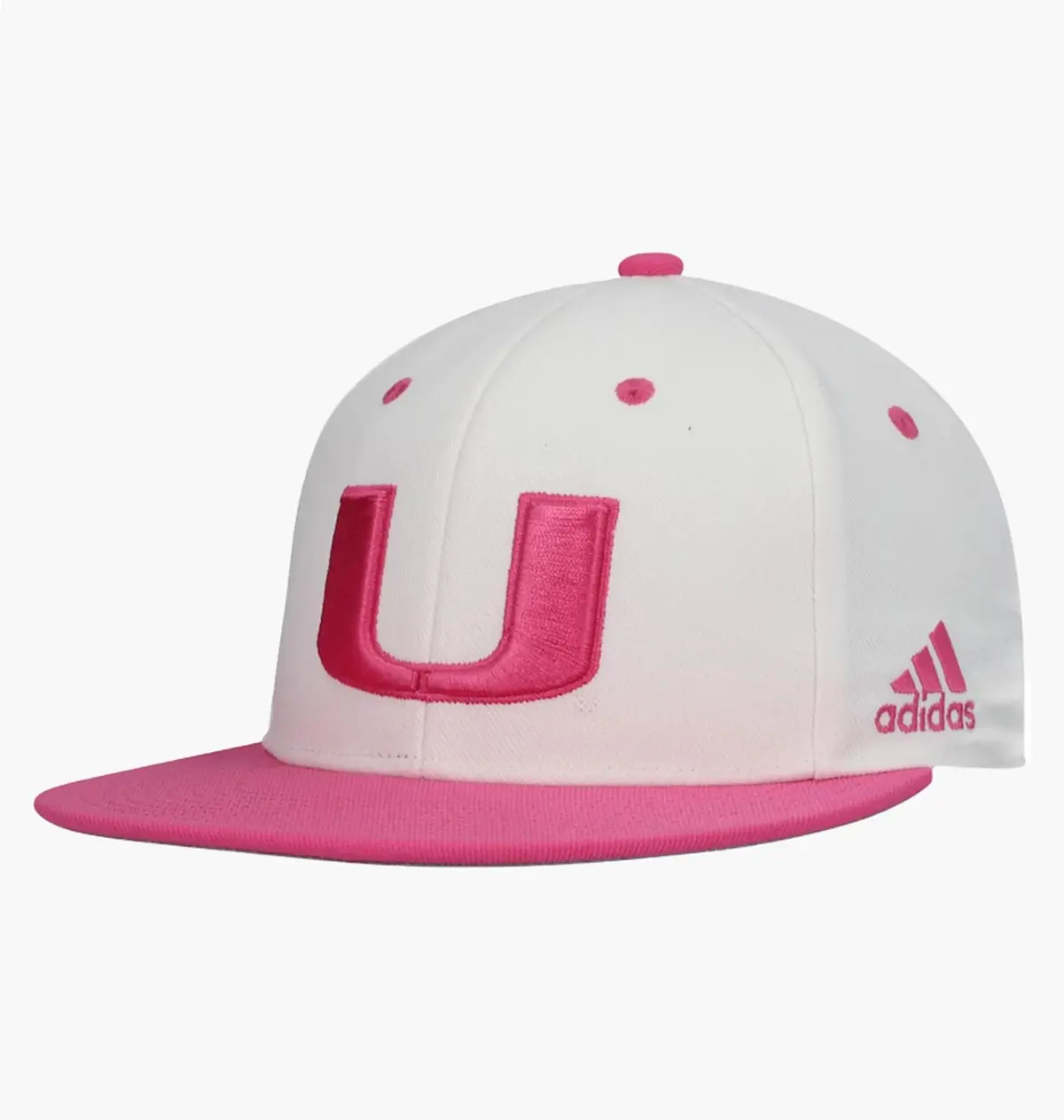Кепка Adidas Fitted Wool White/Pink