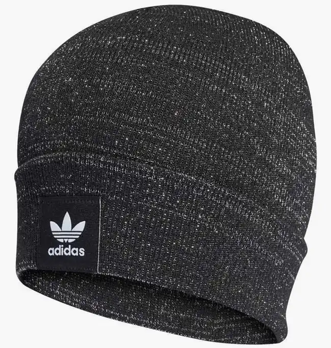 Шапка Adidas Adicolor Cuff Knit Glitter Beanie Black