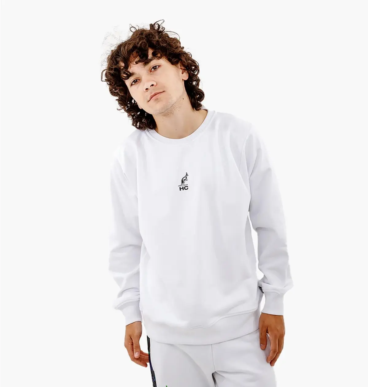 Кофта чоловіча Australian Mixing Chaos Crewneck White