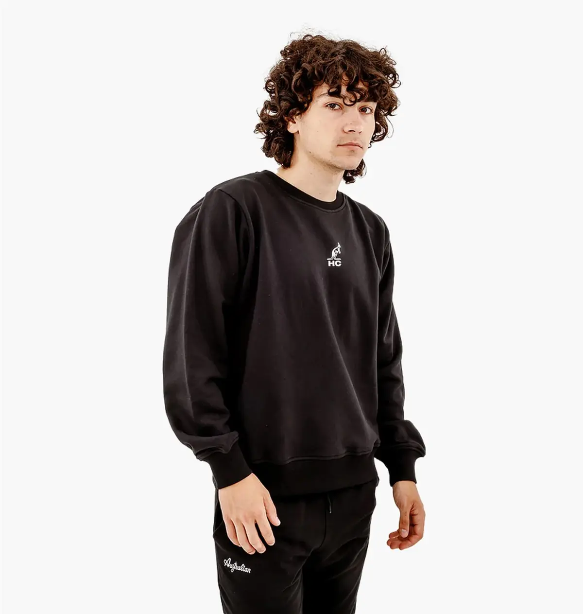 Кофта чоловіча Australian Mixing Chaos Crewneck Black