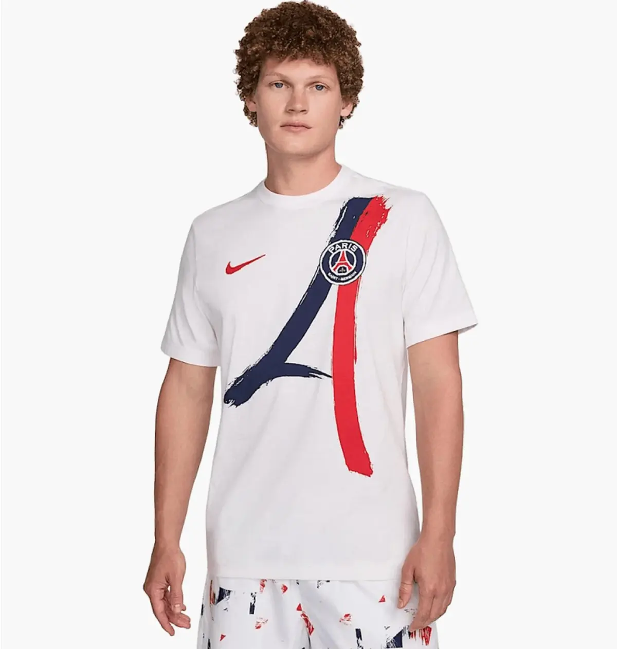 Футболка детская Nike Psg Iconic Away Tee White