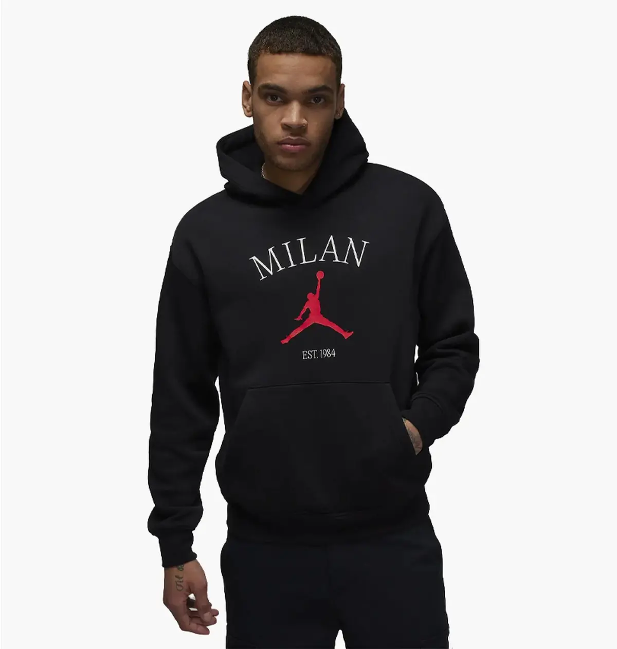 Кофта чоловіча Jordan Milan Pullover Black