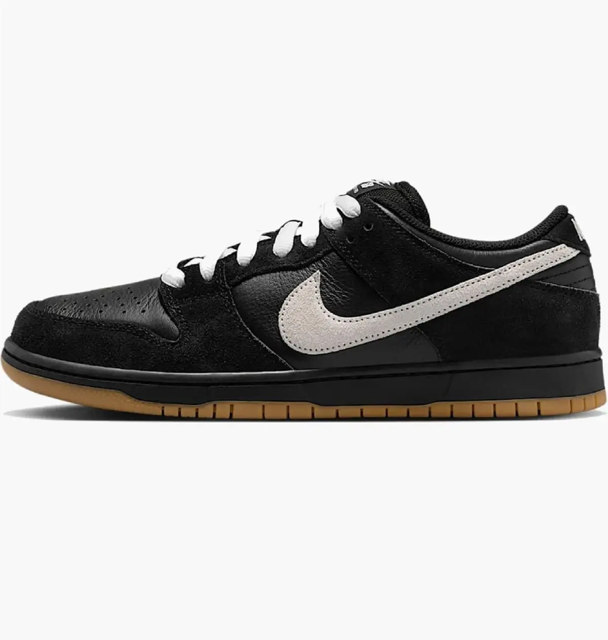 Кроссовки мужские Nike Sb Dunk Low Pro Black Suede White