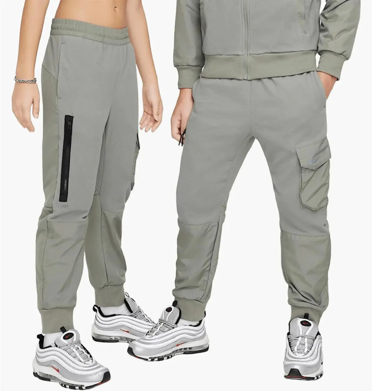 Брюки дитячі Nike Sportswear City Utility Easyon Therma-Fit Grey