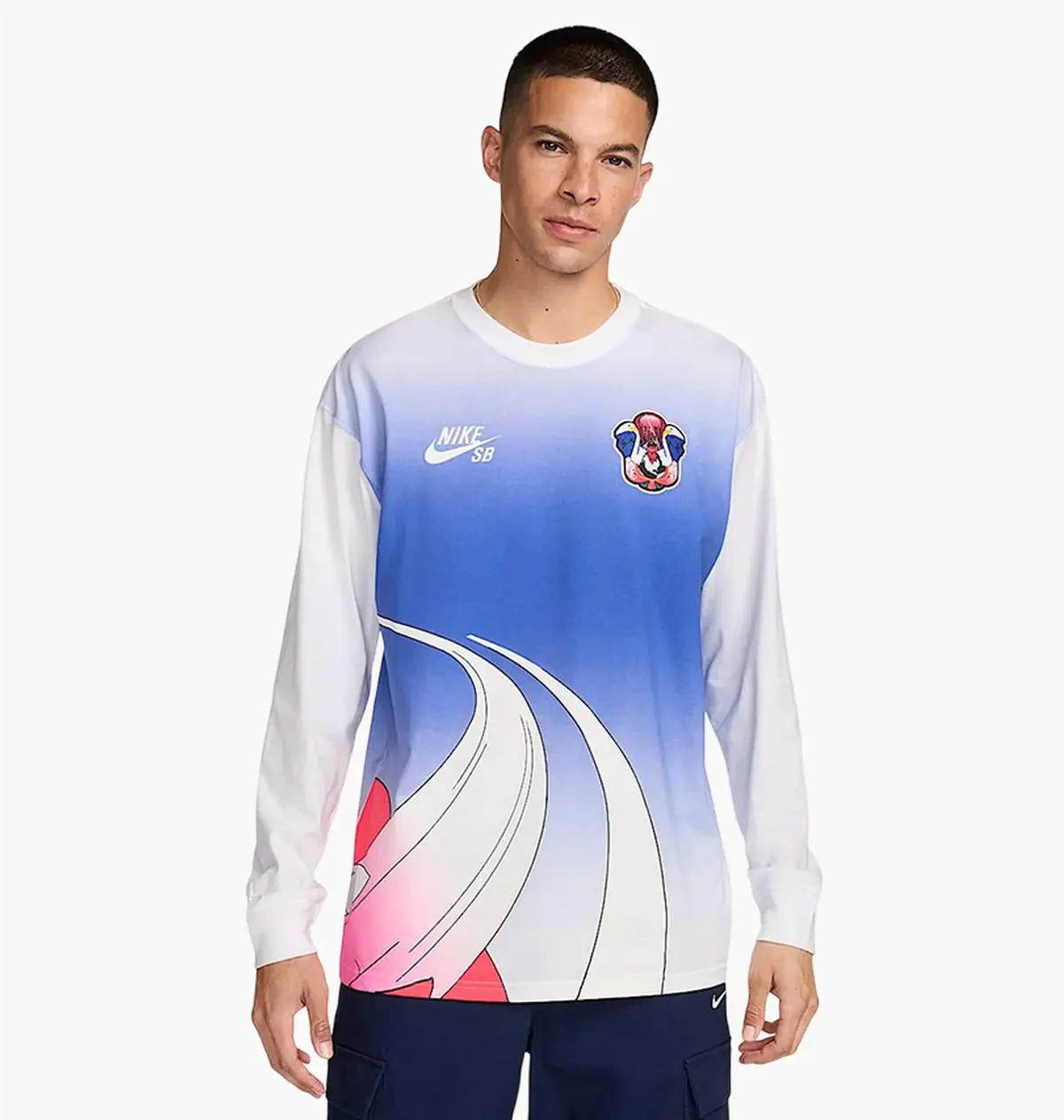Футболка чоловіча Nike Nike Sb Long-Sleeve Skate