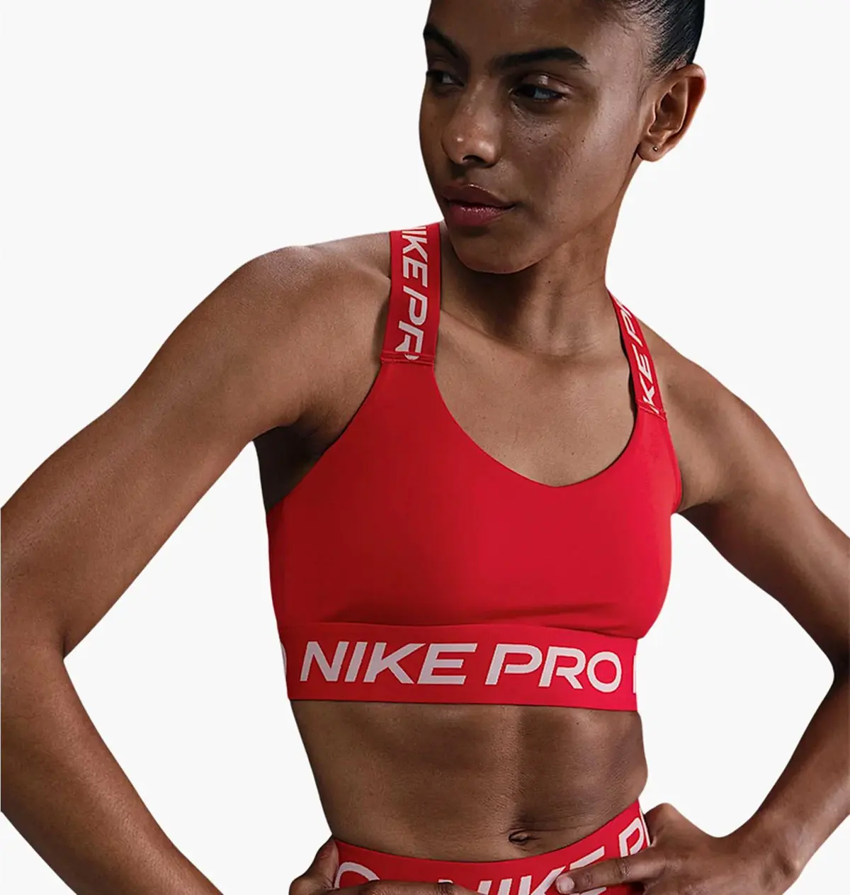 Спортивний топ жіночий Nike Pro Red