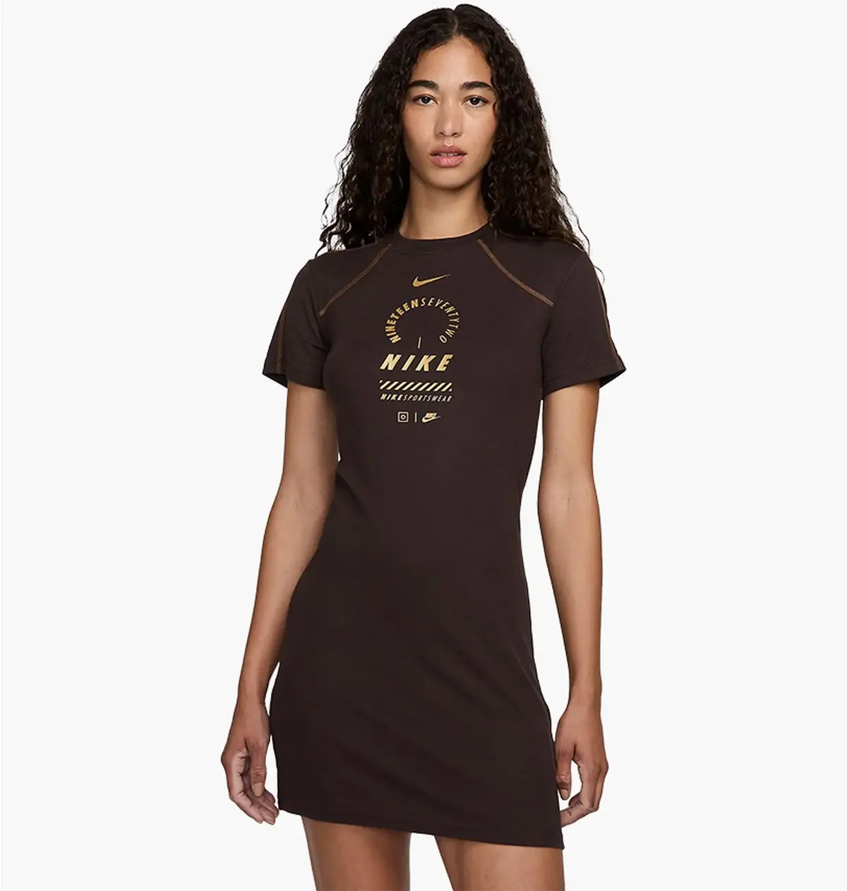 Платье женское Nike Sportswear Brown