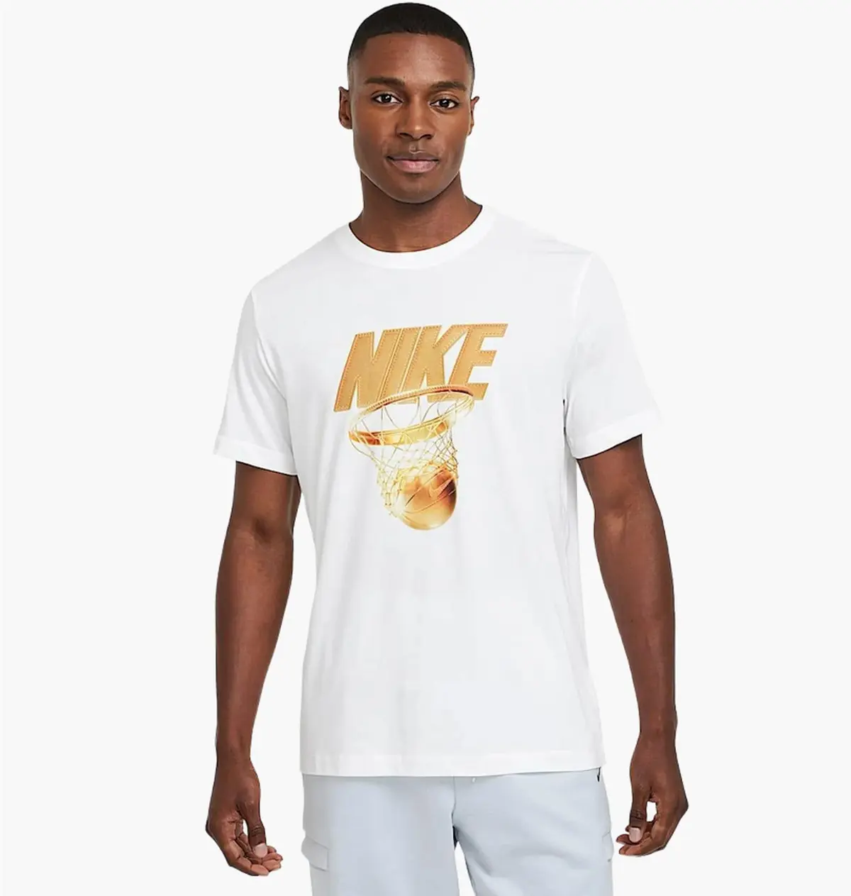 Футболка чоловіча Nike Dri-Fit Basketball White