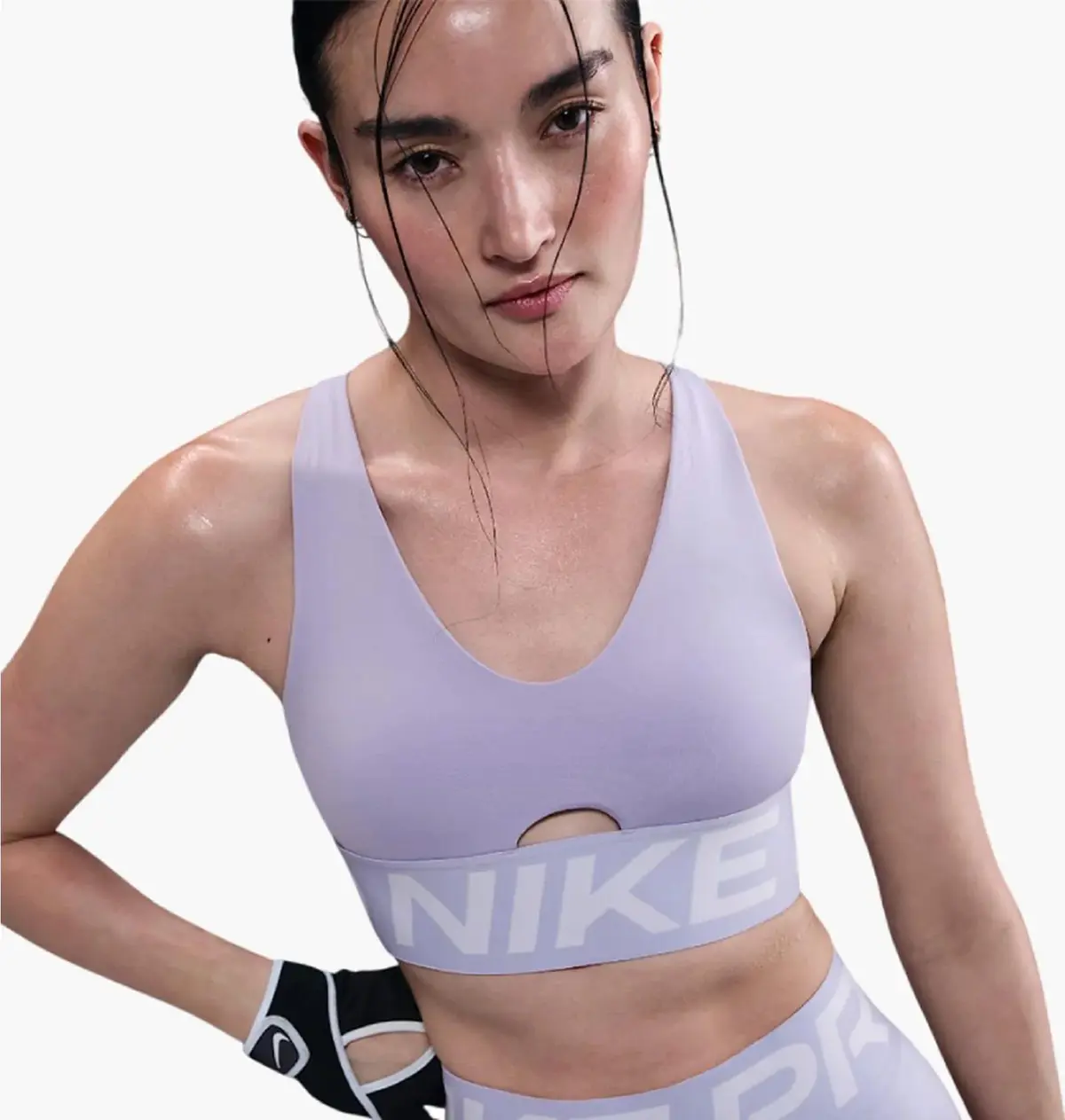 Спортивний топ жіночий Nike Pro Violet