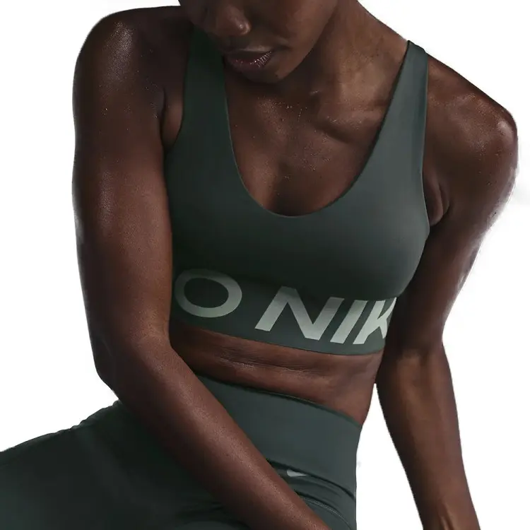 Спортивний топ жіночий Nike Np Indy Plunge Bra Bold