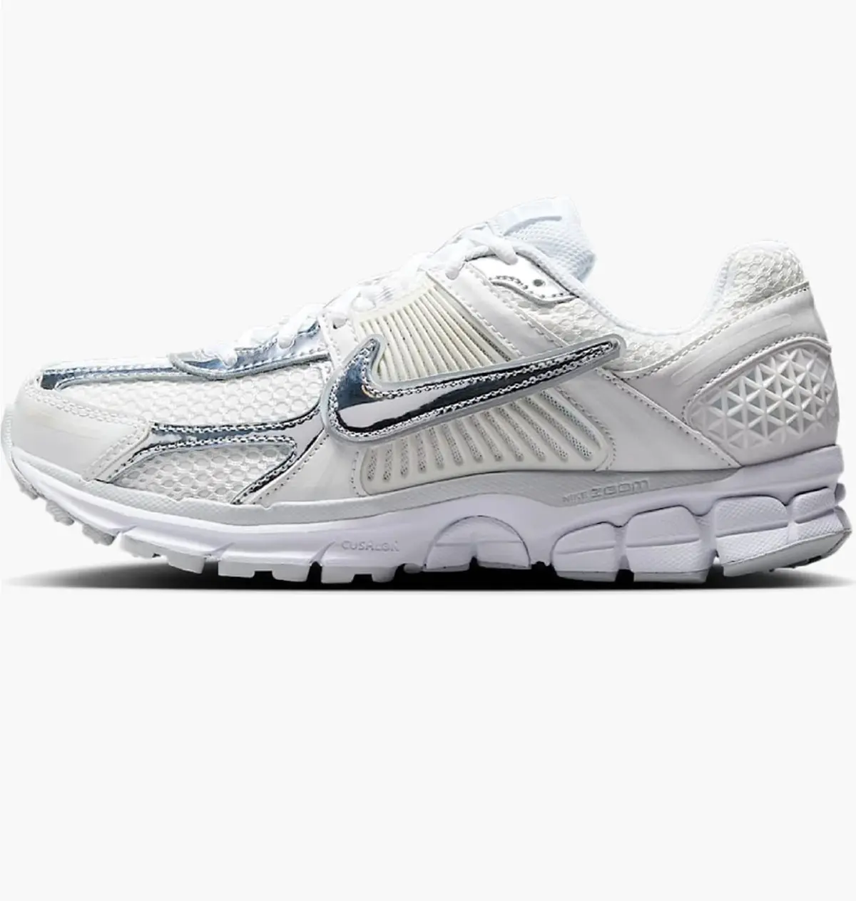Кроссовки женские Nike Air Zoom Vomero 5 цвета металлик с белым HF7723 100