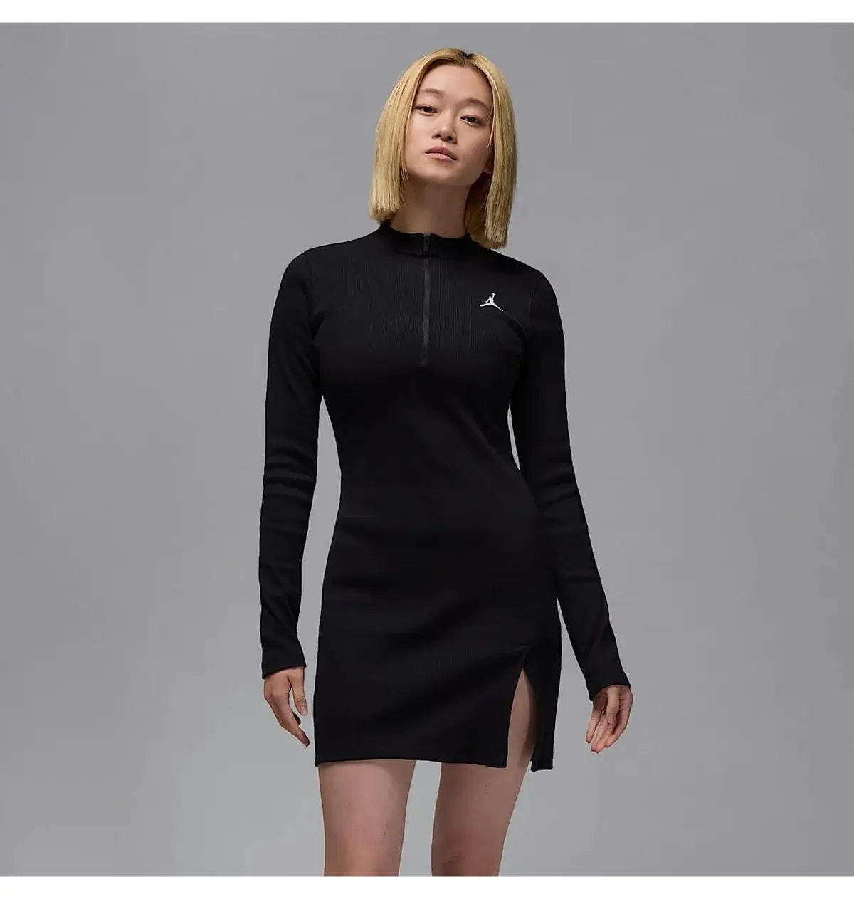 Платье женское Nike 1/2-Zip Long-Sleeve Knit