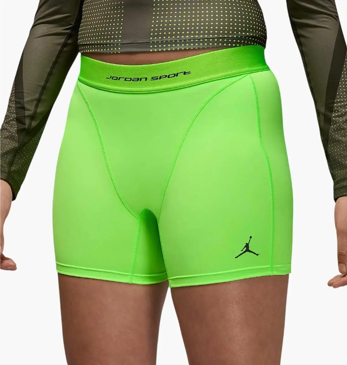 Шорти жіночі Jordan Sport Leak Protection Shorts Green