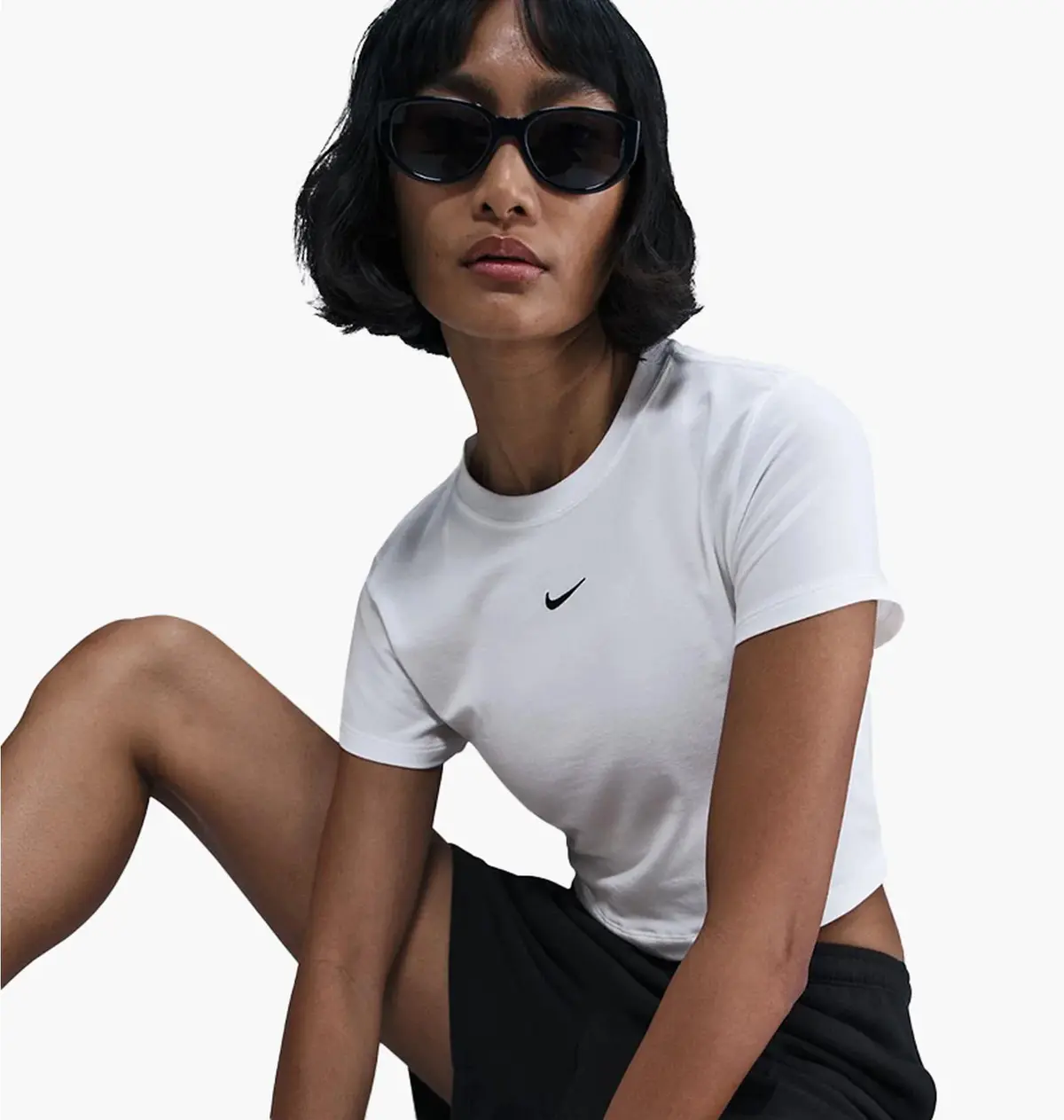 Футболка жіноча Nike Sportswear Chill Knit Cropped T-Shirt